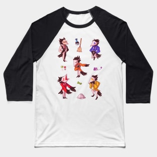 Swatch and Swatchlings Stickers Baseball T-Shirt